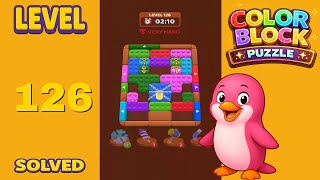 Color Block Puzzle – Level 126 | Walkthrough