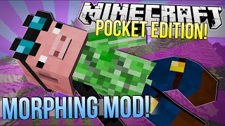 Minecraft Pocket Edition | MORPHING MOD | Mod Showcase screenshot 4
