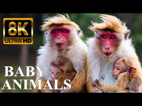 BABY ANIMALS 8K ULTRA HD Cute Baby Animals Around the World