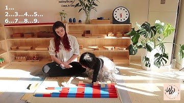 Wonderful Montessori Maths: Number Rods and Cards