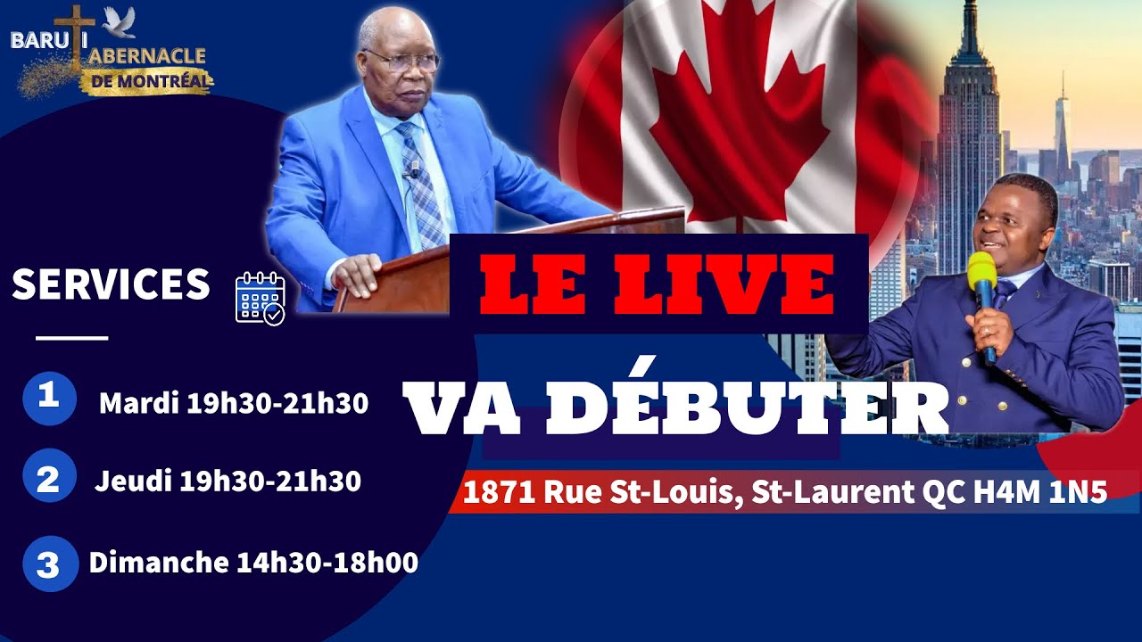 Ligne de prière pour le baptême du SaintEsprit Pasteur Baruti