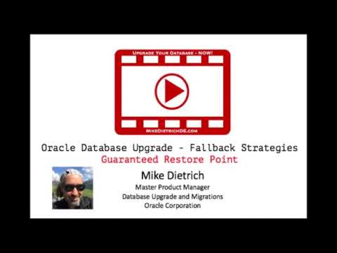 Oracle Database Upgrades - Fallback Strategie - Guaranteed Restore Point