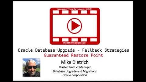 Oracle Database Upgrades - Fallback Strategie - Guaranteed Restore Point