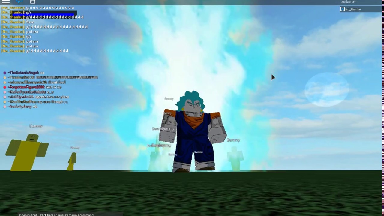 R15 Goku Roblox Script Showcase Youtube - r15 dummy roblox