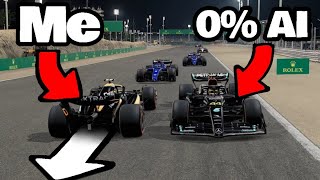 can I Beat 0% AI, while driving BACKWARDS