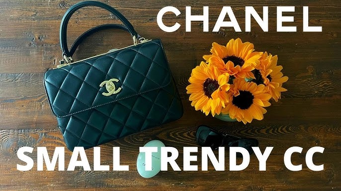 Chanel So Black Trendy CC 22B unboxing and see what fits. 