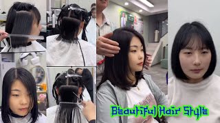 Tutorial Haircuts for young women.🎉Collection 17.9 Hair cutting @mafihairstyle