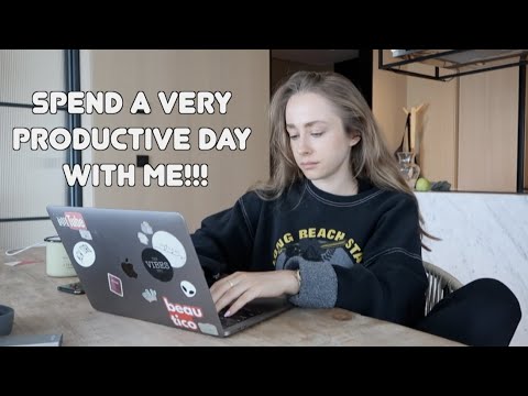 Видео: A PRODUCTIVE DAY IN MY LIFE! I'M (FINALLY) BACK LOL