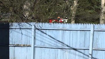 Quadcopter custom software test flight 6 out of 7