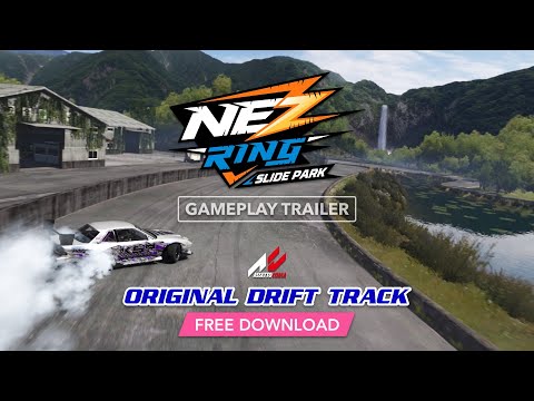 Assetto Corsa | NEZ RING - SLIDE PARK | Gameplay Trailer | Original Drift Track [FREE]
