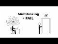 Why Multitasking Destroys Your Focus (And How to Fix It)