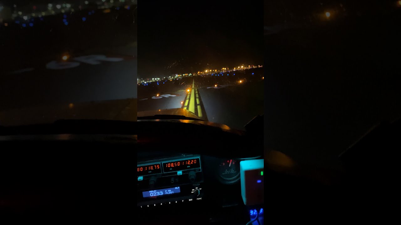 KLAX ILS 24R on Piper Cherokee Warrior PA28-151 - YouTube