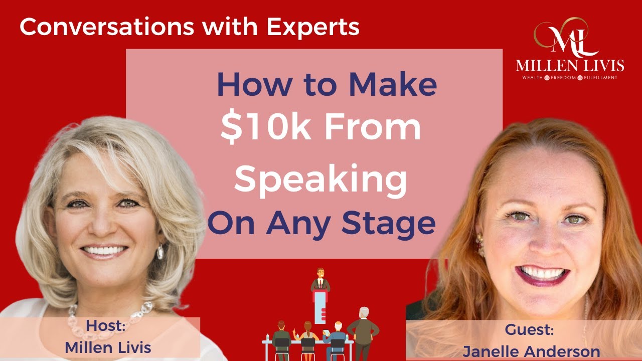 How To Make Money With Public Speaking Erin Loman Jeck & Millen Livis