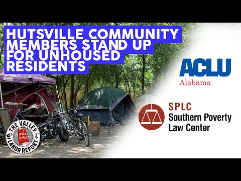 Huntsville Community Members Stand Up for Unhoused Residents