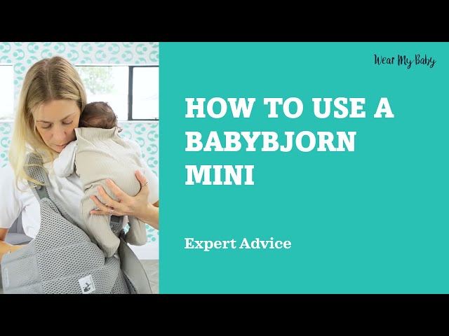 👶 BabyBjorn Mini Baby Carrier Tutorial: Expert Tips for Effortless  Babywearing! 🚀 