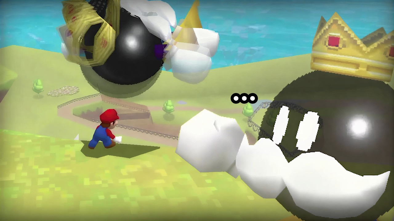 그 시절, 한번쯤은 꼭 해봤던 짓.. [슈퍼마리오64 DS]