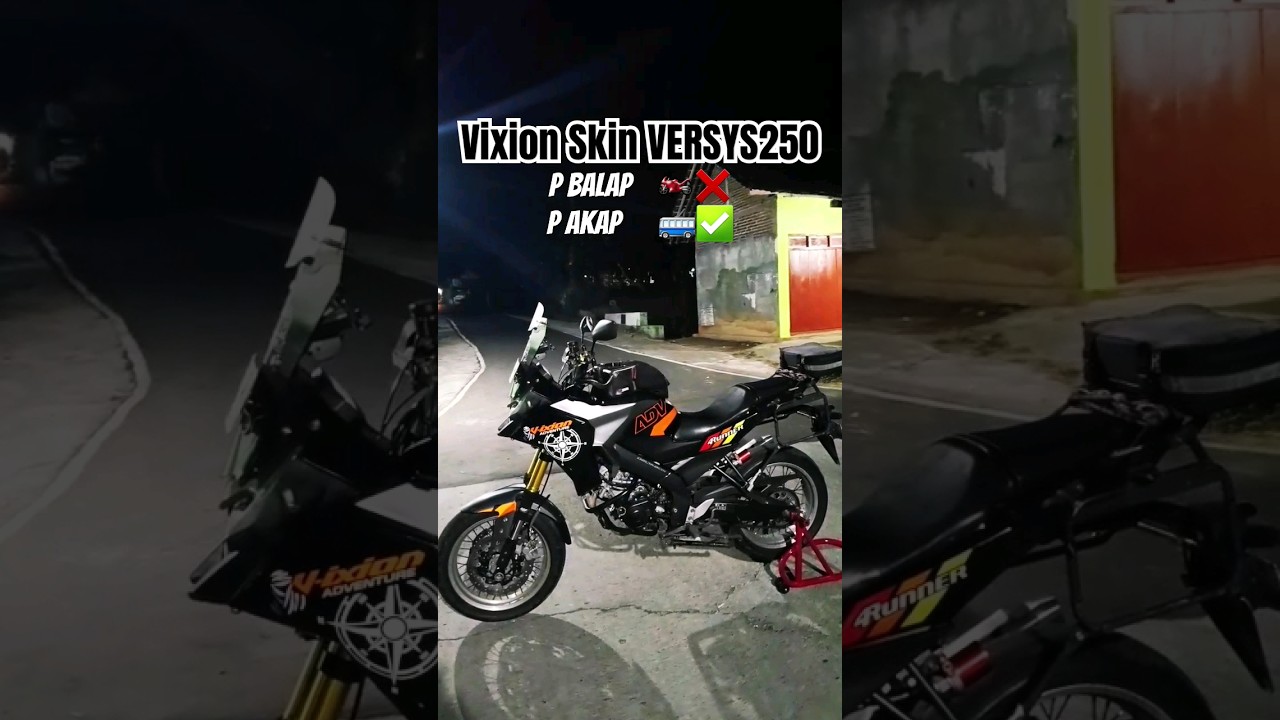 VIXION MODIF TOURING 
