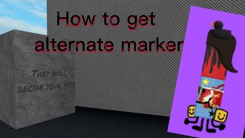 How to get Alternate Marker
