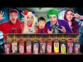 NÃO ESCOLHA O CANUDINHO ERRADO DOS YOUTUBERS ENALDINHO, LULUCA, RAFA E LUIZ, MR BEAST E OUTROS