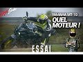 Essai  yamaha mt10 et son moteur crossplane