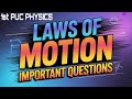 Laws of Motion | Important Questions | 1st PUC Physics |  Karnataka Board