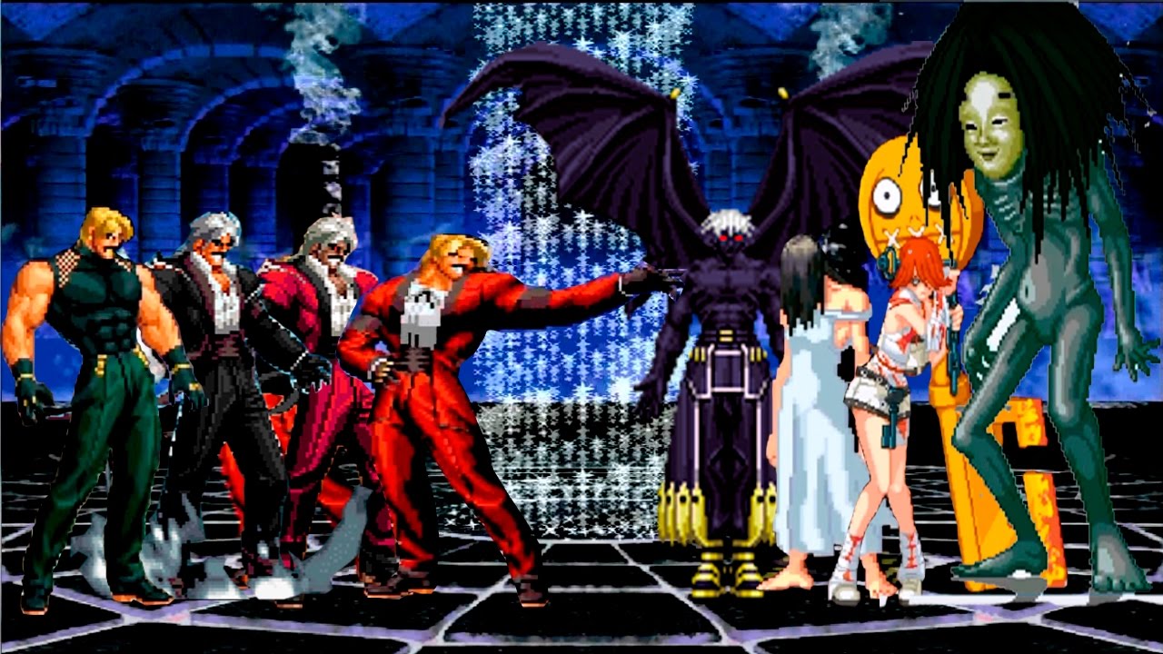 Kof Mugen Rugal Team (Me) VS Bosses Aterradores