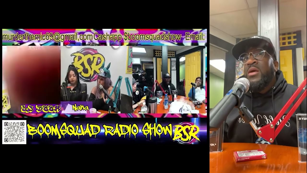 Boom Squad Radio Show: "Idiot Jerk" (OBH CT) gets the hot seat, music review and more!! (Full Interview) 