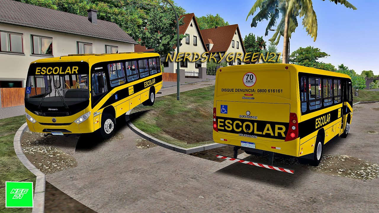 [OMSI 2] LANÇAMENTO Marcopolo Senior Midi VW 15.190 ODR Padrão ESCOLAR +G27/ Estradas de Terra