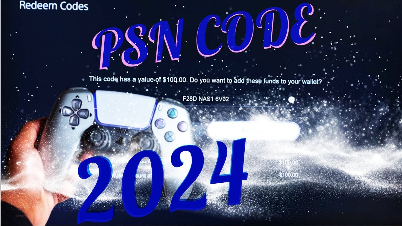 Psn CODES - How To Get Psn C0DES 2024 [HOW EASY] - YouTube