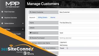 365SiteConnex Tutorials - Dealer Account Management 365siteconnex Tutorial Subscriptions