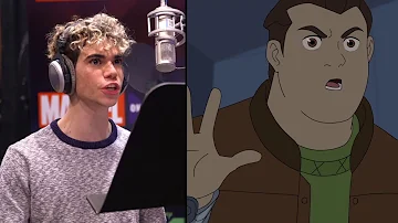 BTS with Cameron Boyce on a new episode of Marvel's Spider-Man