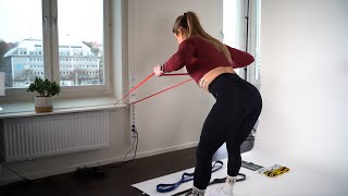 FULL BODY HOME WORKOUT - RESISTANCE BAND MOVES