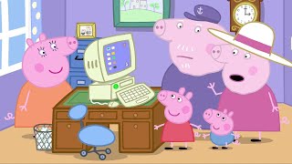 Peppa Pig Full Episodes |  Grandpa Pig's Computer | Cartoons for Children