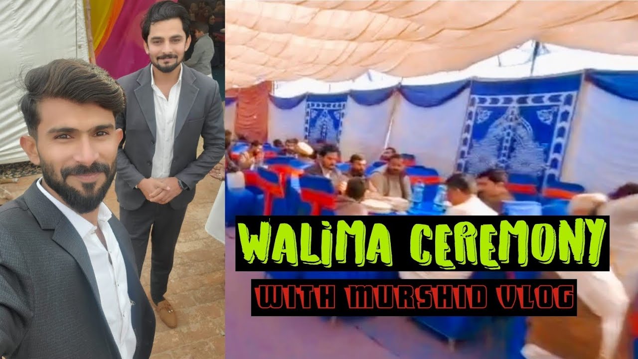 AJ walimy Py Mn apny VLOGER cousin ke sath Gaya 😎 vlog banate hue unke samne sharm i🤣🤭🤭