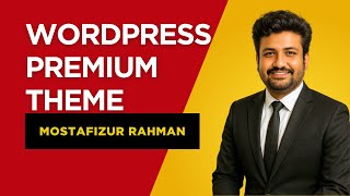 WordPress Premium Theme part 01 | DYD-01 ( Department of Youth Development ) Mostafiz Shabbir