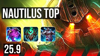 NAUTILUS vs ORNN (TOP) | 800+ games, 5k comeback | NA Master | 25.9