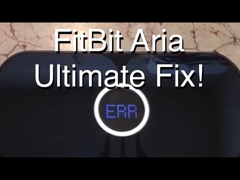 aria scale not working