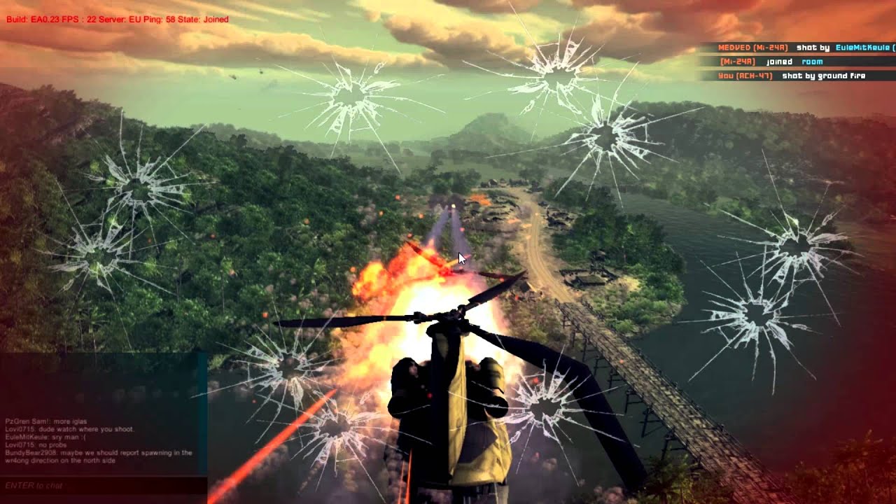 HELIBORNE ALPHA UH-1D AND CHINOOK GAMEPLAY