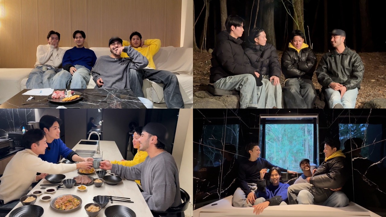 DaiShun×アラン×カズト河口湖逃避旅