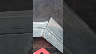 Professional trick for cutting corner joints #tricks #tips #diy #skills