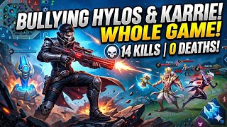 14-0 Granger vs HYLOS & KARRIE! They Literally Couldn’t Play! 👹 #mlbb #mobilelegends