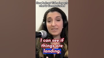 How Video Impacts Podcasts & Communication | #podcast #video #shorts