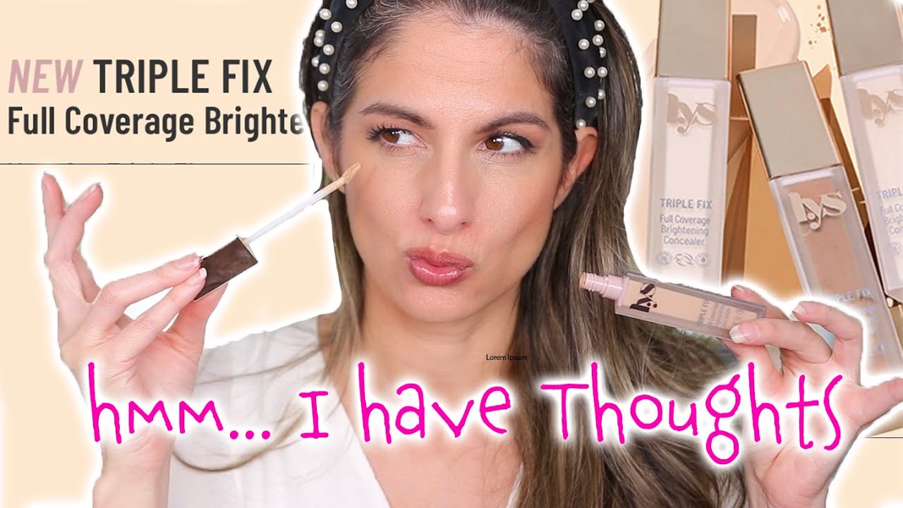 LYS BeautyTriple Fix Brightening Concealer Review!