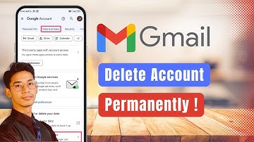 How to Delete a Gmail Account Permanently !