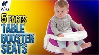 Table Booster Seats: 5 Fast Facts