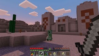 Minecraft Mobile Gameplay | In Zombie Village Found 😱 | Ep #1