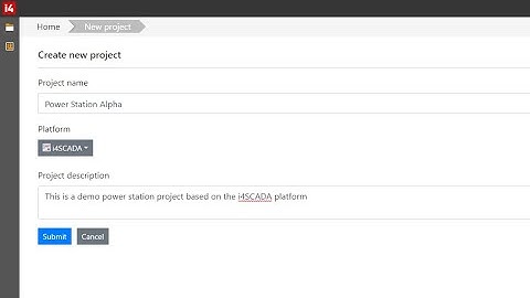 First time in i4designer: creating a project