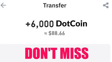 DotCoin Mining - DotCoin Listing Update | DotCoin Latest News - DotCoin Withdrawal Update