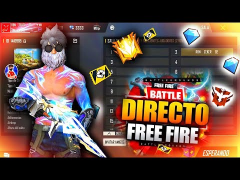 🔴FREE FIRE EN VIVO🔴🔥SALAS CON PREMIO🔥 ✨DIRECTO EXTENDIBLENTENDIBLE✨ 🔥💎 TORNEO 💎 SORTEO DE DIAMANTES