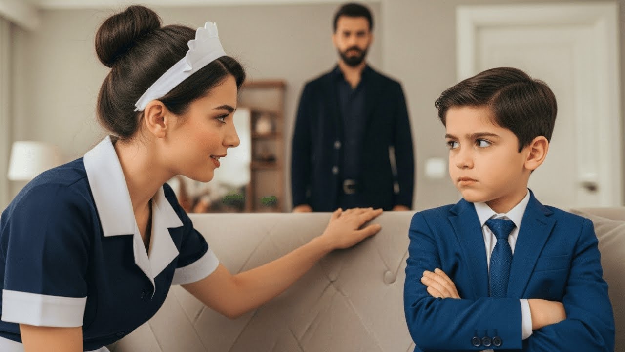 Milyonerin oğlu annesi öldüğünden beri suskundu... ta ki yeni temizlikçi gelene kadar…